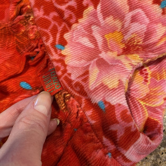 Kenzo Jungle Corduroy Floral Dress Jumper 12 Months - Picture 3 of 17